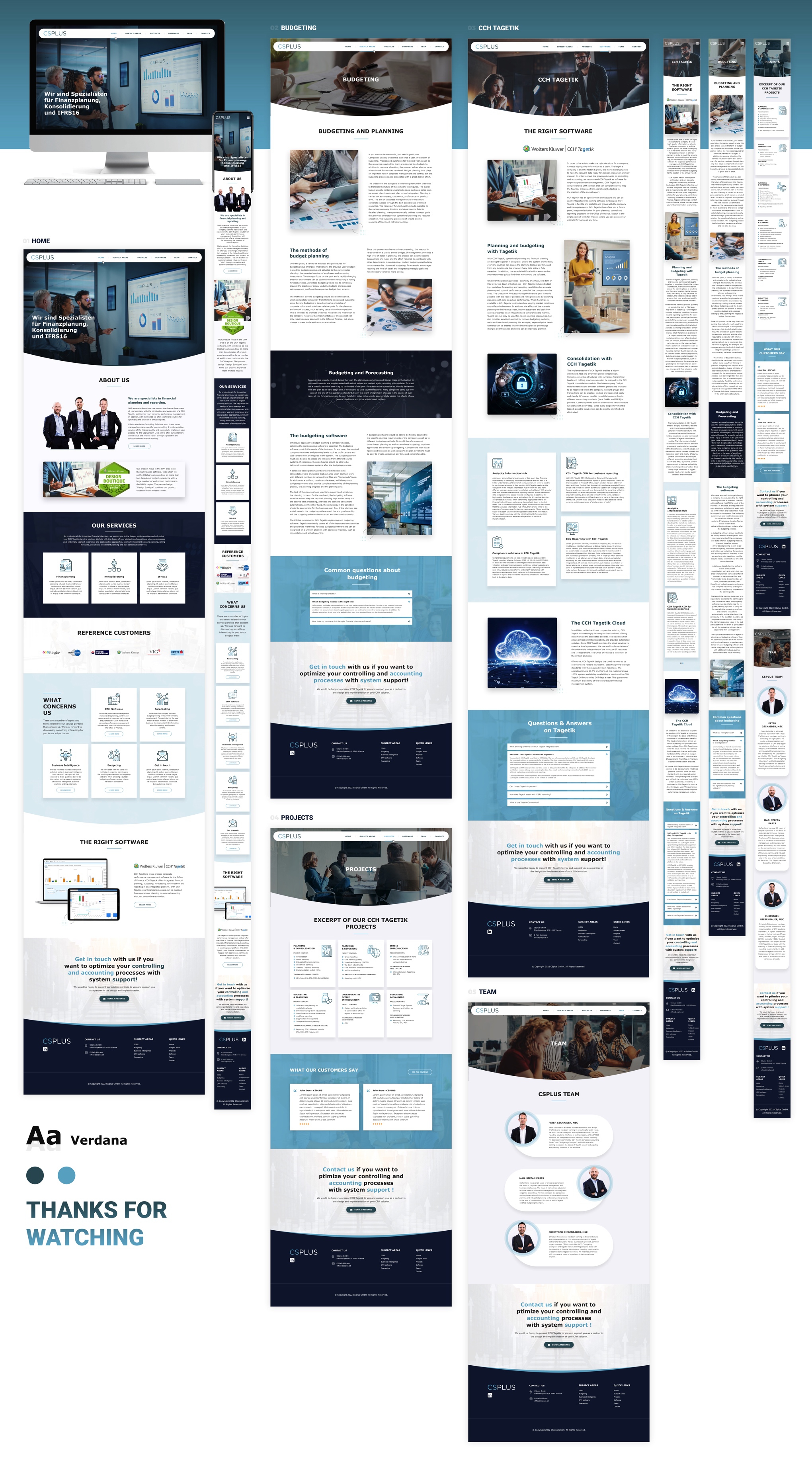 Financial Services Website